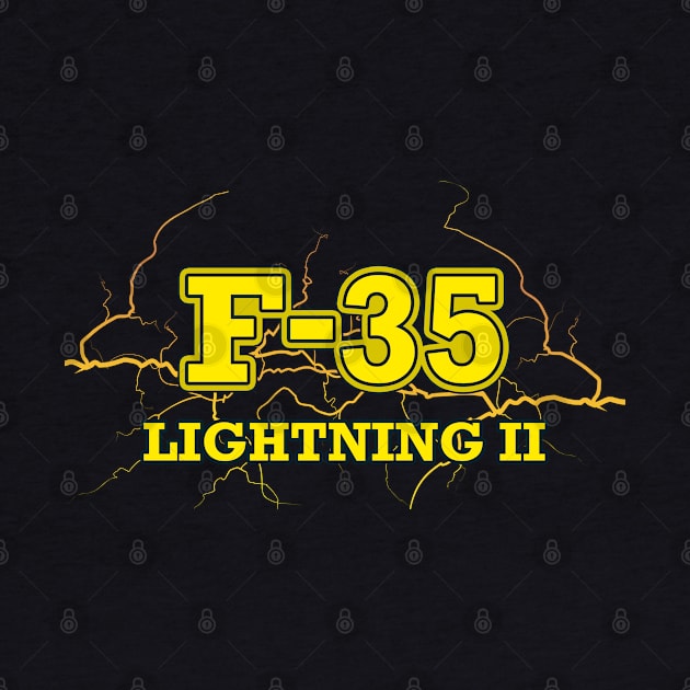 F-35 Lightning II Limited Edition Front And Back by Mandra